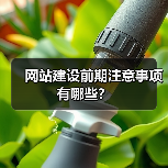 网站建设前期注意事项有哪些？（图2）