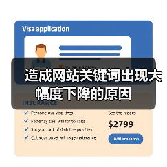 造成网站关键词出现大幅度下降的原因(图2) 造成网站关键词出现大幅度下降的原因(图2)