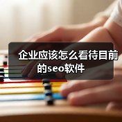 企业应该怎么看待目前的seo软件（图2）