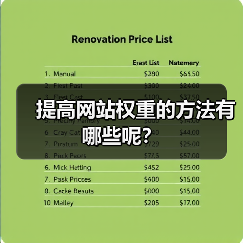提高网站权重的方法有哪些呢？（图2）