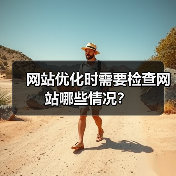 网站优化时需要检查网站哪些情况?(图2) 网站优化时需要检查网站哪些情况?(图2)