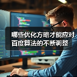 哪些优化方略才能应对百度算法的不断调整(图2) 哪些优化方略才能应对百度算法的不断调整(图2)