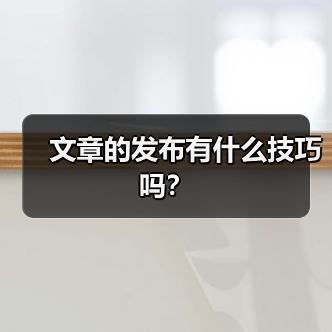 文章的发布有什么技巧吗？（图3）