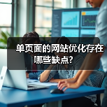 单页面的网站优化存在哪些缺点?（图1）