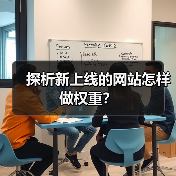 探析新上线的网站怎样做权重？（图1）