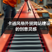 卡通风格外贸网站建设的创意灵感（图1）
