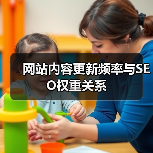 网站内容更新频率与SEO权重关系