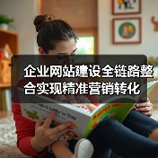 企业网站建设全链路整合实现精准营销转化(图4) 企业网站建设全链路整合实现精准营销转化(图4)