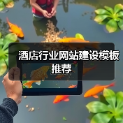 酒店行业网站建设模板推荐（图1）