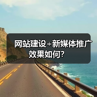 网站建设+新媒体推广效果如何？（图1）