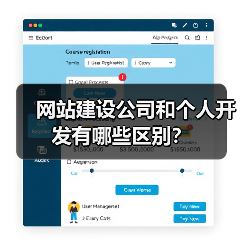 网站建设公司和个人开发有哪些区别?(图3) 网站建设公司和个人开发有哪些区别?(图3)