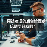 网站建设的后台管理系统需要开发吗？（图1）