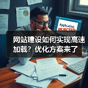 网站建设如何实现高速加载？优化方案来了