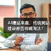 AI建站来袭，传统网站建设是否将被淘汰？（图2）