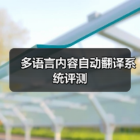 多语言内容自动翻译系统评测（图2）