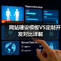 网站建设模板VS定制开发对比详解（图2）