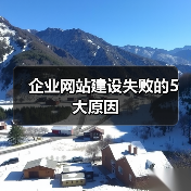 企业网站建设失败的5大原因（图4）