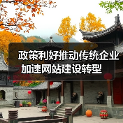 政策利好推动传统企业加速网站建设转型（图4）
