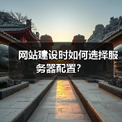 网站建设时如何选择服务器配置？（图3）