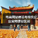 电商网站建设与传统企业官网建设区别（图1）