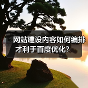 网站建设内容如何编排才利于百度优化？（图1）