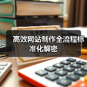 高效网站制作全流程标准化解密（图3）