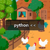 python <<（图1）