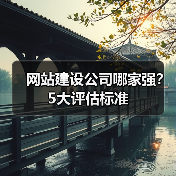 网站建设公司哪家强？5大评估标准（图3）