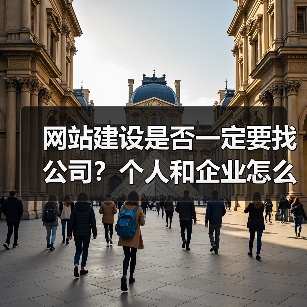 网站建设是否一定要找公司？个人和企业怎么选（图3）