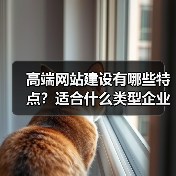 高端网站建设有哪些特点？适合什么类型企业？（图3）