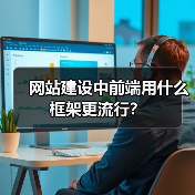 网站建设中前端用什么框架更流行?(图2) 网站建设中前端用什么框架更流行?(图2)
