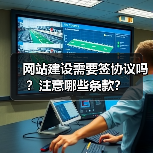 网站建设需要签协议吗？注意哪些条款？（图1）