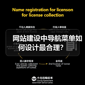 网站建设中导航菜单如何设计最合理？（图1）