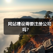 网站建设需要注册公司吗？（图3）