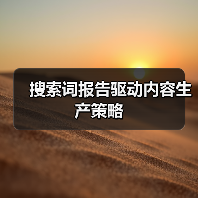 搜索词报告驱动内容生产策略（图1）