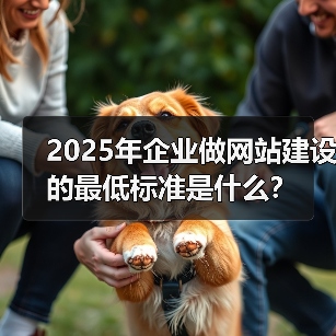 2025年企业做网站建设的最低标准是什么？（图1）