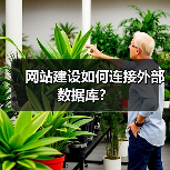网站建设如何连接外部数据库？