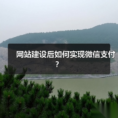 网站建设后如何实现微信支付？（图3）