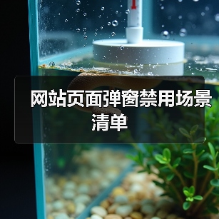 网站页面弹窗禁用场景清单（图2）