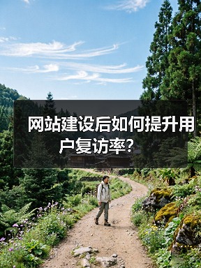 网站建设后如何提升用户复访率？（图2）