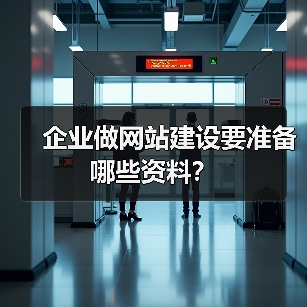 企业做网站建设要准备哪些资料？