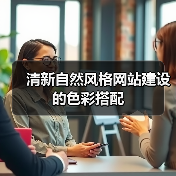 清新自然风格网站建设的色彩搭配（图3）