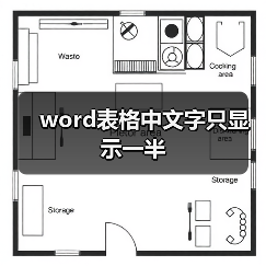 word表格中文字只显示一半（图2）