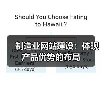 制造业网站建设：体现产品优势的布局（图3）
