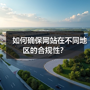 如何确保网站在不同地区的合规性？