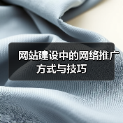 网站建设中的网络推广方式与技巧（图2）