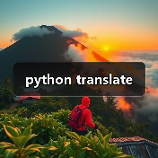 python translate