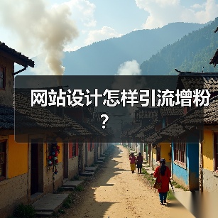 网站设计怎样引流增粉？