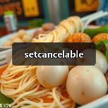 setcancelable