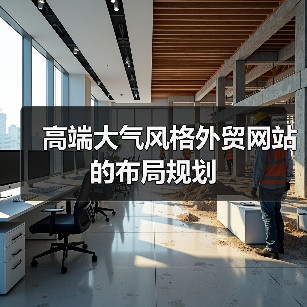 高端大气风格外贸网站的布局规划(图2) 高端大气风格外贸网站的布局规划(图2)